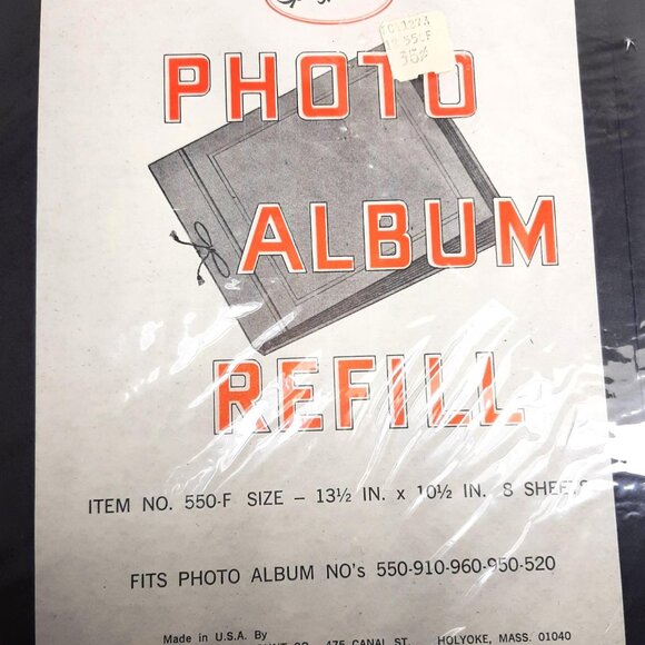 Lot of 3 Vintage Springfield Filler Sheets 13.5"x10.5 NOS - Picture 5 of 6